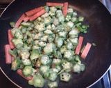 冷凍野菜deオクラ炒め作り方3写真