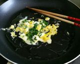 明太高菜のバター醤油チャーハン作り方2写真