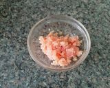 明太高菜のバター醤油チャーハン作り方1写真