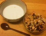 【福豆消費】グラノーラ風ハニーヨーグルト作り方2写真