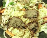 福井発⋆大麦香る～さとの恵み焼きそば作り方13写真