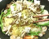 福井発⋆大麦香る～さとの恵み焼きそば作り方10写真