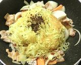福井発⋆大麦香る～さとの恵み焼きそば作り方8写真