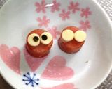 ウィンナーでまっくろくろすけ♡キャラ弁作り方5写真
