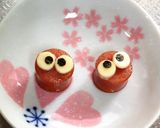 ウィンナーでまっくろくろすけ♡キャラ弁作り方6写真