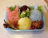 おじゃる丸の小鬼トリオ♪のキャラ弁☆☆作り方5写真