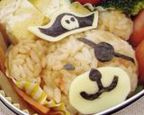 海賊くまさん弁当★作り方3写真