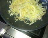 広島菜漬けで塩焼きそば作り方2写真