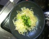 広島菜漬けで塩焼きそば作り方3写真
