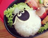 ひつじのショーン★キャラ弁作り方3写真