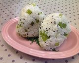 茎わかめのおにぎり＊3種作り方3写真