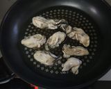 牡蠣チャーハン作り方2写真
