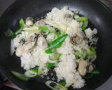 牡蠣チャーハン作り方4写真