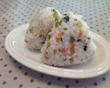 茎わかめのおにぎり＊3種作り方5写真
