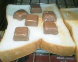 超簡単 チョコ乗せトースト作り方2写真