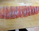 〆頂鱒からの~頂鱒押寿司!作り方1写真