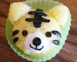 どうぶついっぱいのお弁当♪[トラ編]作り方3写真