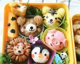 どうぶついっぱいのお弁当♪[トラ編]作り方4写真