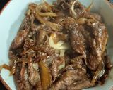 簡単美味しい✨牛すき釜玉うどん作り方8写真
