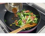 ウインナーと小松菜のにんにく醤油★動画有作り方12写真