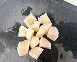 ほたてとグレープフルーツのサラダ作り方1写真