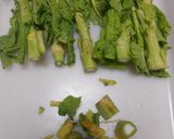 菜の花入り親子丼作り方3写真