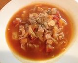 高野豆腐でミネストローネ作り方19写真