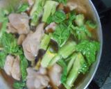 菜の花入り親子丼作り方7写真