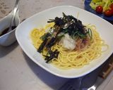 なめ茸おろし　ぶっかけスパゲティ作り方5写真