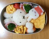 キャラ弁☆ミッフィーちゃん♪作り方3写真