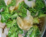 菜の花入り親子丼作り方11写真