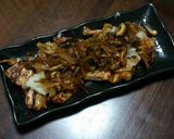 照り焼き風!?鶏もものおろしきのこソース作り方6写真