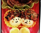 キャラ弁♡うずたまで節分のちびオニさん♡作り方15写真