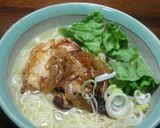 意外に合うよ！照り焼きチキンラーメン作り方2写真