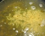 袋ラーメン１個で家族みんなの漬物スープ作り方4写真
