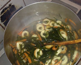 麺つゆで簡単♪切り昆布とちくわの煮物♪作り方5写真