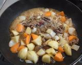 うちの夕飯　簡単肉じゃが作り方4写真