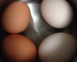 キャベツと卵の定番茹でサラダ作り方1写真