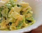キャベツと卵の定番茹でサラダ作り方18写真