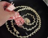 豚キムチ焼そば作り方1写真