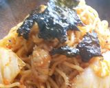 豚キムチ焼そば作り方3写真