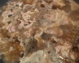 調味料は3・2・1…セリと麩のすき煮風丼作り方2写真