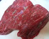 普段着の肉料理☆お鍋で作るローストビーフ作り方1写真