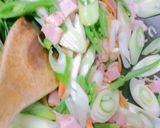 海の幸・山の幸で美味しい焼きそば作り方4写真