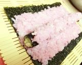 くまちゃん♡飾り巻き寿司ロール作り方2写真
