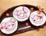 くまちゃん♡飾り巻き寿司ロール作り方8写真