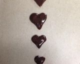 簡単✳︎綺麗なバレンタインチョコ飾り2作り方4写真