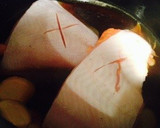 野菜と一緒に！簡単！魚の煮付け作り方4写真