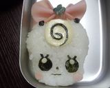 お弁当おかず♥ダブルハムりぼん♥キャラ弁作り方22写真