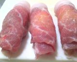 肉巻きin梅&チーズ♪照り焼き作り方4写真